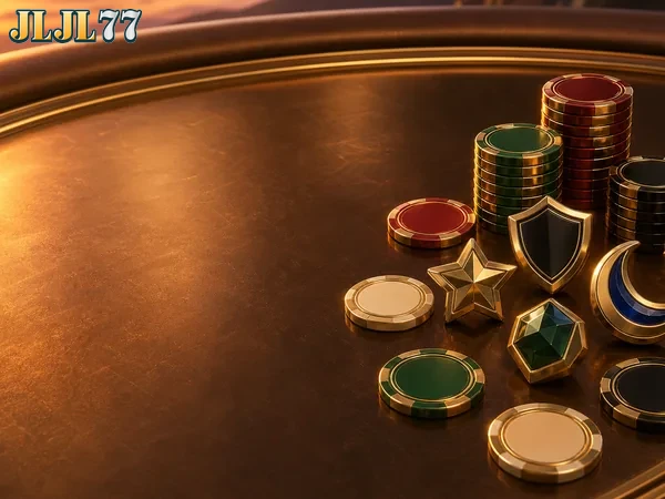 Pick your numbers on the JLJL77 lottery card